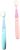 WISELADY Bathroom Accessories, Children’s Toothbrush, Single Pack, Soft Bristle Toothbrush for Babies 2-5 Years Old, Manual Toothbrush (Pink+Blue,2pcs)