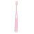 zjchao Soft Safe Silicone Baby Toothbrush Oral Dental Cleaner Toothbrush Kid Cartoon Toothbrush Children Oral Care Cleaning Cartoon Animal Silicone Baby Toothbrush for Sensitive Gums(Pink)