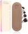 SONGLAM Gifts for Women, Upgraded Magnetic Silicone Makeup Brush Travel Case, Makeup Brush Holder Valentines Day Gifts for Her, Silicone Eco-friendly Gifts (Light Brown)