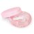 Uouovo Denture Bath Case, Definitely No-Leak, Complete Clean Care for Dentures, Clear Braces, Night Guard & Retainers, Retainer Case for Traveling, Denture Cup with Strainer & Mirror (Pink)
