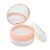Honbay Capacity 20g(0.7oz) Empty Reusable Makeup Powder Container with Sponge Powder Puff, Sifter and Mirror, Plastic Loose Powder Compact Container, Refillable Powder Box Case (Pink)