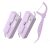 Shred Resistant Twin line Dental Floss Picks Dispenser-2 Box Lime Flavor Double line Flosser Portable Case-Best Dental Tools for Oral Care-The Ultimate Floss Storage Solution(Purple)