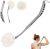 Loofah on a Stick, 20.5” Shower Sponge Loofah Back Scrubber, Exfoliation and Improved Skin Health, Back Loofah for Shower for Men Women