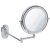 Mondo Medical Lighted Makeup Mirror with Magnification – 8in Wall Mounted 1x and 10x Magnifying Makeup Mirror with Light