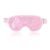 NEWGO Cooling Gel Cold Eye Mask for Puffy Eyes, Reusable Ice Pack with Soft Plush Backing for Dark Circles, Migraine, Stress Relief – Pink