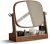 EQUALIZE Cosmetic Mirror Wooden Makeup Mirror Storage Box One Bedroom Dressing Table Mirror Rotatable Beauty Mirror Personal Beauty Mirror