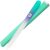 Czech Glass Nail File with Case, Pastel Green Violet Crystal Nail File for Natural Nails by Bona Fide Beauty Czech Glass