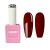 FZANEST Jelly Dark Red Gel Nail Polish,Soak Off Gel Polish Nail Art Manicure Salon DIY UV Lamp Cured Gel Nail Design Christmas Decoration at Home Winter #1552