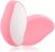 Crystal Hair Eraser for Women,Reusable and Portable Hair Removal Device Painless Exfoliation,Magic Hair Eraser for Back Arms Legs Hair Removal Stone for Silky Smooth Skin (Pink)