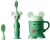 KALLORY 1 Set Toothbrush Set Baby Tooth Brushing Cup for Kids Newborn Toothbrush Kids Tooth Brush Oral Care Tooth Brush Toothpaste Cup Deciduous Teeth Silica Gel Infant