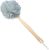 Arswin Loofah Back Scrubber for Shower,Wooden Handle Bath Sponge Lufa Shower Brush, Soft Nylon Mesh Back Cleaner Washer, Body Brush for Women Kids Bathroom Shower Accessories (Gray)