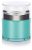 0.50 oz / 15 ml Teal Blue Airless Refillable Modern Design Jar (3 Pack)