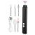 VOCOSTE Electric Nail File Set, Nail Drill Machine, Pedicure Set, Nails Care Kits, Portable Hand Foot Nail Care Trimmer, for Home Salons Use, ABS, Black