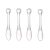 10 Pcs Transparent Acrylic Makeup Sticks Mud Mixing Tool Mask Spatula DIY Face Beauty Makeup Tool Portable Mask Stick Cosmetic Mask Spoon Spatulas Mask Stick Cosmetic Spatula