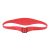 Neckline Trimming Template, Band DIY Self Haircut System for Hair Clipper, Adjustable Curved Silicone Hair Trimming Guide for Children Adults, Hair Cutting Guide Tool for Men(Red)