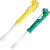 Healvian 2pcs Children’s Toothbrush Toothbrushes for Kids All Around Toothbrush for Kids Permanent Toothbrush Safe Toothbrush for Kids Manual Baby Toothbrush Oral Care Toddler TPE