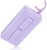 WLLHYF Portable Floss Picks Case Dental Floss Dispenser Refillable Floss Stick Container Automatic Floss Picks Organizer with 10 Floss Picks Travel Clean Teeth Tools for Adult(Purple)