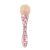 AsAlways Shiny Rhinestone Portable Makeup Brush Bling Crystal Professional Face Cosmetics Blending Liquid Foundation Powder Concealer Beauty Tool(Pink)