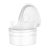 Healifty Box Retainer Case Denture Care Case With Cover White Container