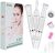 Electric Eyebrow Trimmer, Finishing Touch Flawless Facial Hair Remover Device for Women, 3 in 1 Rechargeable Body Hair Removal Kit, Painless and Flawless Facial Hair Groomer for Lady Face Body, White