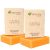 Turmeric Soap Bar (2 Pack) for Body & Face, Made with Natural and Organic Ingredients. Gentle Soap – For All Skin Types – Made in USA 4.5oz Per Bar