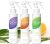 Grow Fragrance – Certified 100% Plant Based Air Freshener + Fabric Freshener Spray, Made With All Natural Essential Oils, 5oz Variety Pack