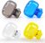 4 Pack Travel Toothbrush Head Covers Portable Toothbrush Protector Cap Brush Pod Case Protective Plastic Clip for Household Travel, Camping, Bathroom, School, Business