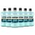 Listerine Mouthwash, Zero Alcohol, Germ Killing, Less Intense Formula, Bad Breath Treatment, Alcohol Free Mouth Wash for Adults; Cool Mint Flavor, 500 mL (Pack of 6)