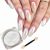 White Pearl Chrome Nail Powder, Pearlescent White Nail Art Jewelry Glitter Powder Symphony Mermaid Pearl Neon Nail Powder, The Powder Is Fine and Shiny, Healthy & Long-lasting for Nail Art Decorations