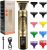 Professional Hair Clippers with LCD Display, Electric T Blade Hair Trimmer with 9 Guide Combs Cordless Rechargeable Zero Gapped Electric Shavers for Men, Hair Cutting Kit for Barbers and Stylists