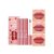 Strawberry Lip Gloss Set – 3pcs Matte Liquid Lipstick Makeup Set, 24h Long Lasting Waterproof Red Lipstick Lipgloss, Moisturizing Lip Stain Lip Glaze Make up Gift Kit Box for Women and Girls