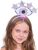 REETAN Light up Devil Eyes Headband LED Christmas Head Hoop Star Glowing Party Hair Accessories for Women and Girls