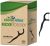 Clean Idea EcoFlosser 300 Picks – Charcoal Dental Floss Picks for Teeth Cleaning – Biodegradable Floss Picks – Dental Floss Picks – Plant Based – Vegan – Sustainable – Eco Friendly