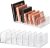 HFGFUEE Makeup Palette Organizer,Acrylic Eyeshadow Palette Pallet Holder,7 Sectons BPA Free Divided Make Up Blush,Contour Storage Holder Cosmetic Eye Shadow Display Stand Clear Rack Vanity Holder-2Pcs