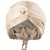 Satin Silk Sleeping Bonnet for Women Men: Adjustable Curly Hair Braid Wrap Night Cap Tie Elastic Drawstring Band – Champagne