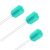 Wellgler’s Sterile Sponge Mouth Swabs,Disposable Oral Swabs,Individually Wrapped (100pcs,sky blue)