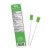 Stryker – Sage Toothette Plus Single Use Oral Swabs with Antiseptic Oral Rinse – 1 package of 2 swabs with .25 fl. oz. mint mouthwash – Disposable swabs with long handle