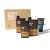 Every Man Jack Mens Amber + Sandalwood Body Set – Body Gift Set with Clean Ingredients & a Sandalwood, Amber, and Vetiver scent – Complete Routine with Body Wash, 2-in-1 Shampoo, Deodorant & Face Wash