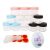 GreatforU 12 pack 20ml Empty Sample Jar, 20 Gram Refillable Cosmetic Container, 20g Small Travel Size Pot Screw Cap Lid for Makeup Eyeshadow Cream Bath Lotions Lip Gloss Balms (Black/White/Pink/Blue)