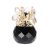 LIZEALUCKY 60Ml Women Perfumes Lady Longlasting Perfume Flower Wood Fragrance Natural Freshing Perfume Gift(Black)