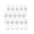 15 Pcs Clear Airless Lotion Pump Bottles Empty Cream Vacuum Bottles Cosmetic Containers Travel Press Pump Bottles For Foundations,serums,and more (5ml)