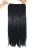 MapofBeauty 24″ Long Straight Clip in Hair Extensions Hairpieces (Black)
