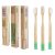 Rain Organic Bamboo Baby Kids Toothbrush – 100% Safe Infant Toddler Toothbrush 6 to 12 Months and Up, Natural BPA-Free Biodegradable Wood Toothbrush Extra Soft Bristles Children’s Dental Care (3 Pack)