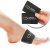 Copper Compression Copper Padded Arch Support – 2 Pain Relief Foot Care Brace Sleeves for Plantar Fasciitis, Heel Spurs – Wide Narrow Feet – Flat & Fallen Arches, High Arch – One Size – 1 Pair – Black