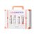 Hanskin Glow Skin On The Go Kit, Set of 4, Essential Travel Skincare Set for Glowing & Nourishing Skin on the Plane, Powder Cleanser Skin Essence and Facial Serum Cleansing Balm