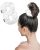 Kitsch Microfiber Hair Towel Scrunchie – Ultra Soft Large Scrunchies for Women | Girls Scrunchies | Holiday Gift | Hair Scrunchies for Thick Hair | Microfiber Towels for Hair Drying, 2 pcs (White)
