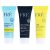 FRE DELUXE Mini Must Haves Skin Care Set with C ME, PROTECT ME & RECOVER ME- Anti Aging Vitamin C Brightening Serum, Face Moisturizer SPF 30 Travel Size Mineral Sunscreen & Restorative Night Cream