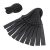 JIUSERLU 20 PCS Black Adjustable Elastic Band For Wigs??Adjustable Straps For Wigs And Making Wigs??Adjustable Wig Bands??Wig Adjustable Straps??1 * 12inch??