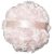Baby Pink Silky Powder Puff for Dusting Powder Large 4 1/2 Inch Diameter