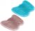 Shower Foot Scrubber Mat & Back Washer, Set of 2 – Each Soft Silicone Bath Scrubber in Our Affordable 2-Pack Provides Deep Cleansing, Soothing Massage & Dry-Skin Exfoliation for Your Feet & Back